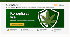 Desktop Screenshot of konoplja.net