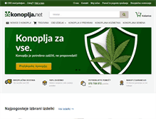 Tablet Screenshot of konoplja.net